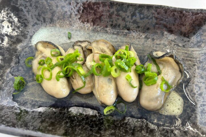 写真：牡蠣の昆布茶煮バター風味
