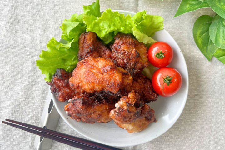 写真：ぬか漬け仕立ての鶏唐揚げ