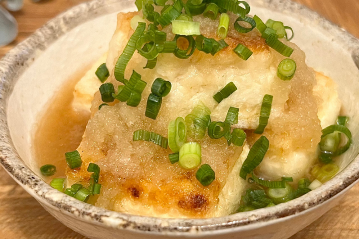 写真：梅おろしの揚げ出し豆腐